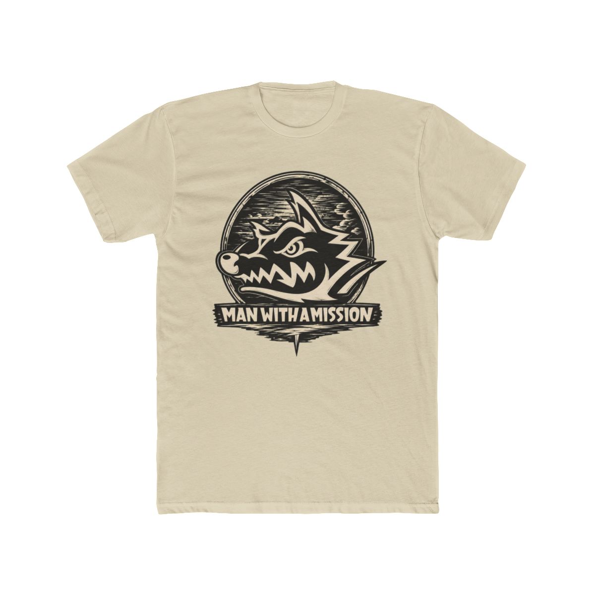Man With A Mission Wolf Logo T Shirt - alternate angle 4, merchandise