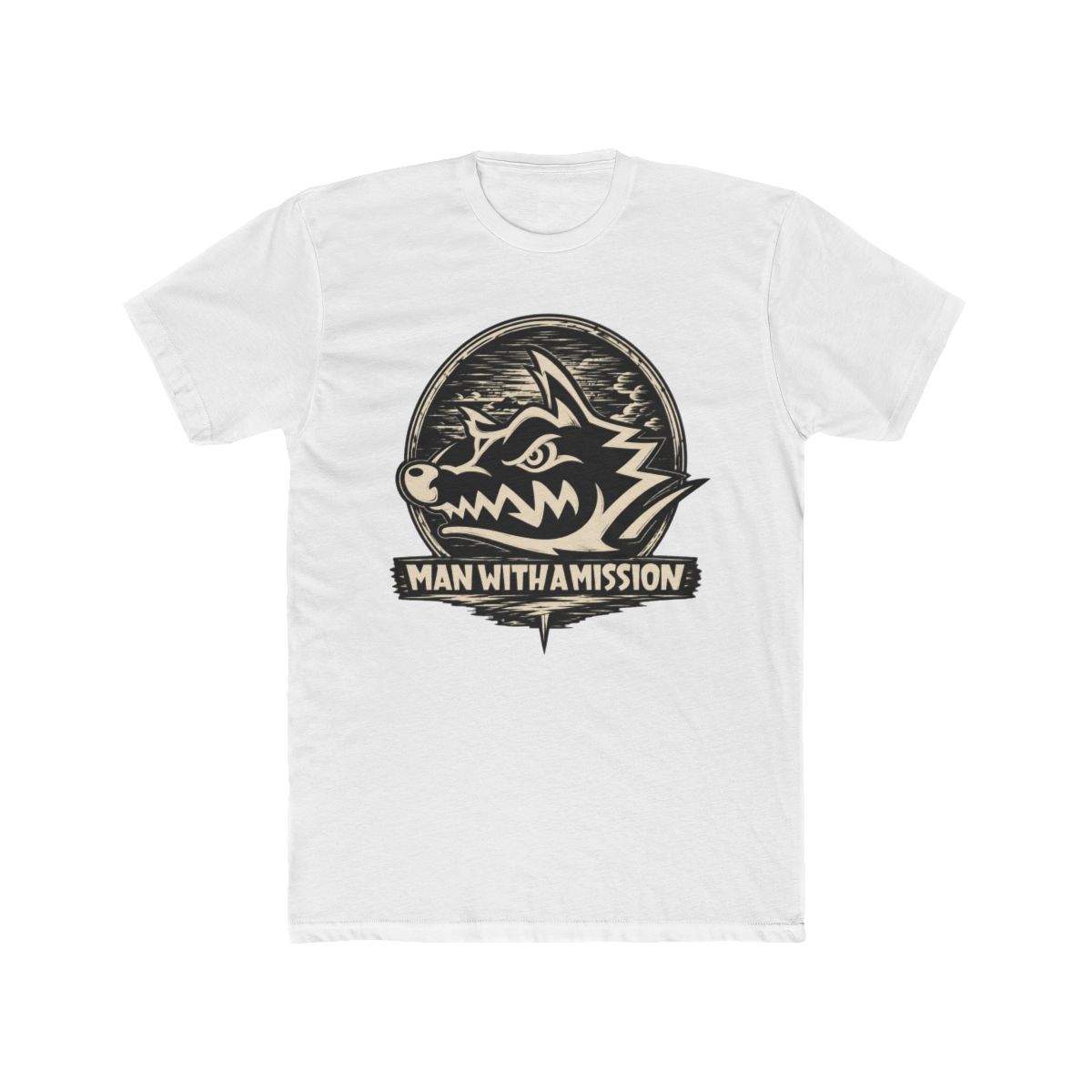 Man With A Mission Wolf Logo T Shirt - Official T-Shirts merchandise