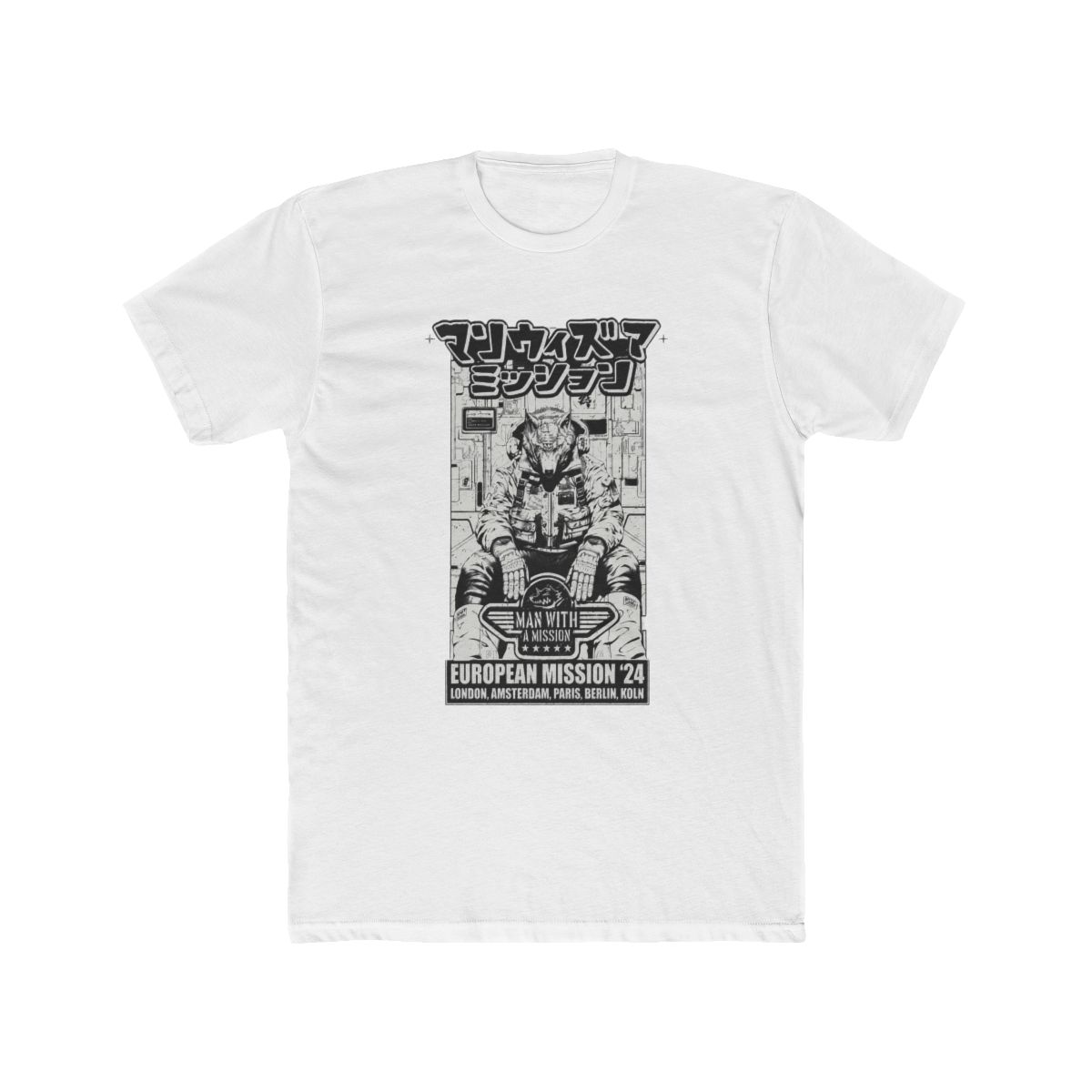 If anyone knows where to get this T Shirt online? : r/manwithamission | Man With A Mission - Official T-Shirts merchandise